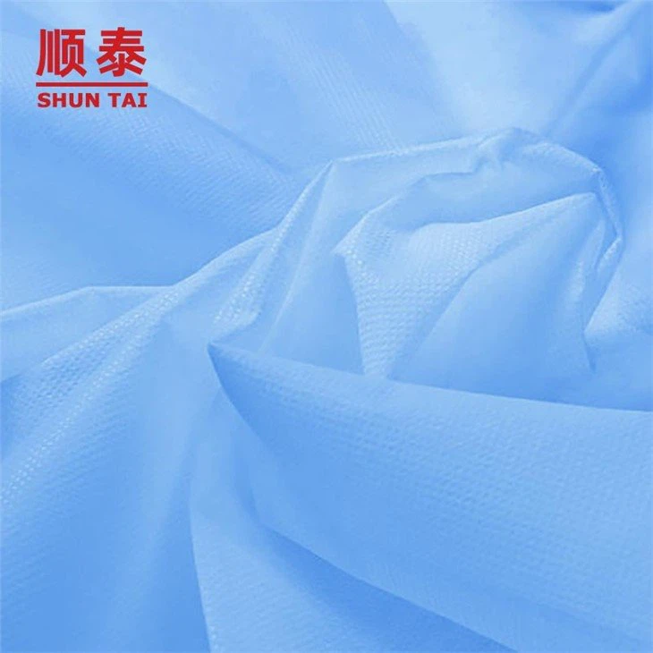 Non-woven fabric for surgical gown